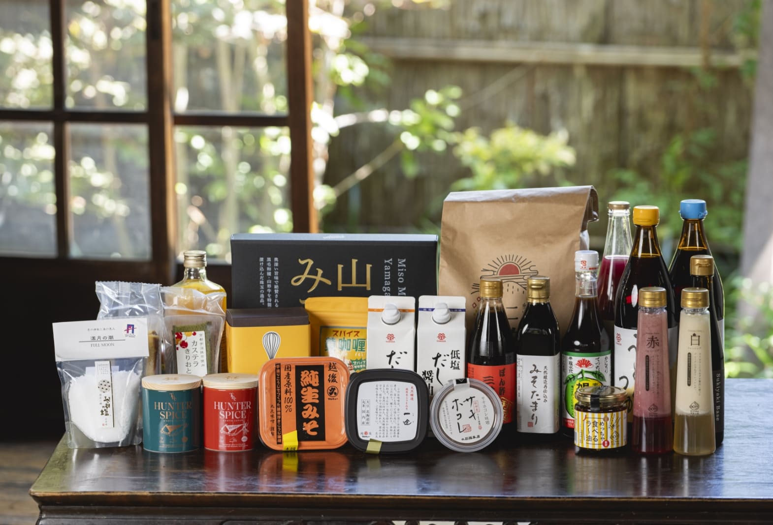 厳選したクオリティの高い自信の品揃え